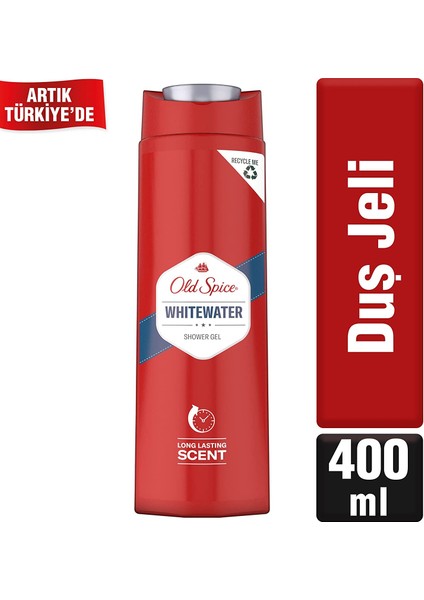 Whitewater Erkek Için Duş Jeli, 400 Ml fiyatları