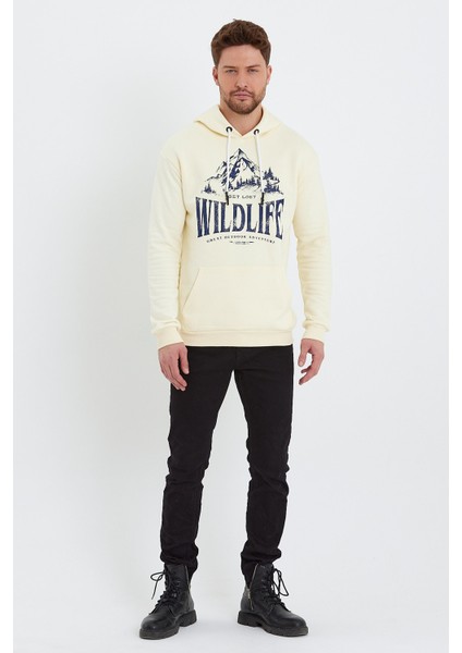 Kapşonlu Sweat Önü Wıldlıfe Yazılı DS23KE0612E1 fiyatları
