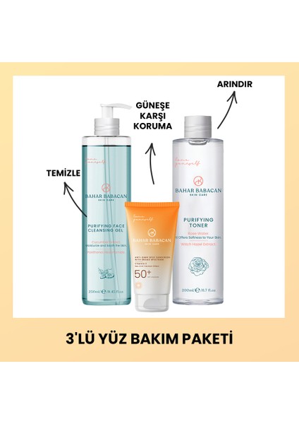 3'lü Yüz Bakım Paketi