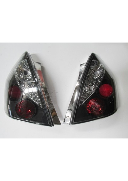 Honda Jazz- 01/08 Modifiye Stop Lambası Sağ/sol Set 2 Parça Füme/siyah (Tyc)