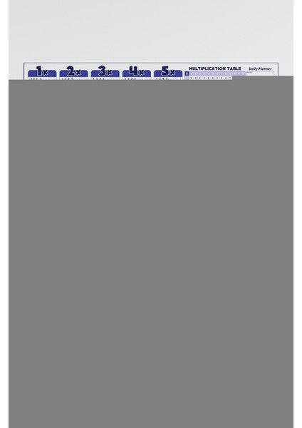 Çarpım Tablosu (6'lı Kalem Seti Hediye)- Yapışkansız Tutunan, Not Kağıt Tutucu Özellikli Statik Akıllı Kağıt Yazı Tahtası indirimleri