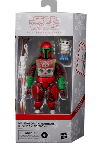 The Black Series Mandalorian Warrior (Holiday Edition) Aksiyon Figürü