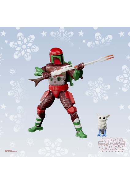 The Black Series Mandalorian Warrior (Holiday Edition) Aksiyon Figürü