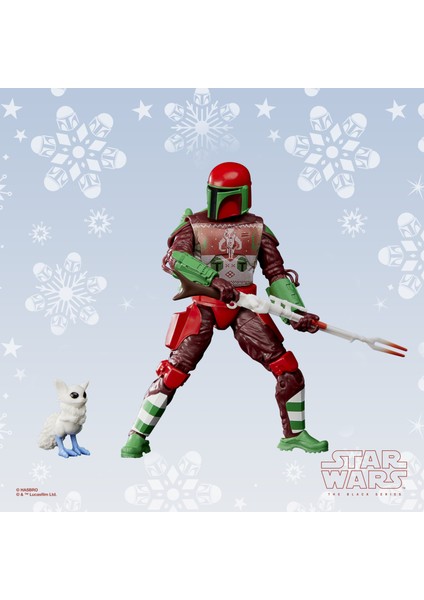 The Black Series Mandalorian Warrior (Holiday Edition) Aksiyon Figürü