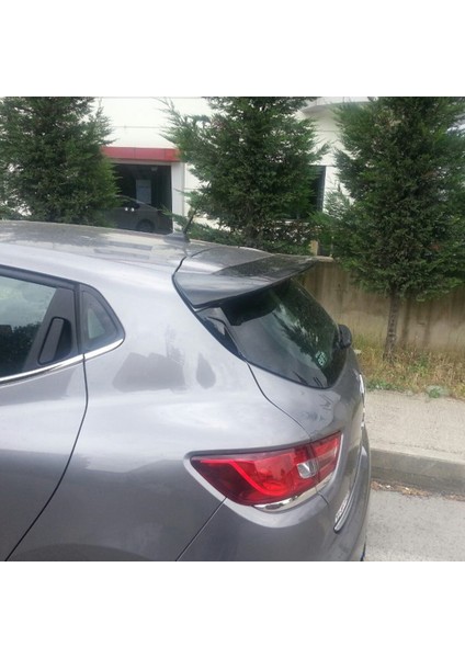 (Boyasız) Renault Clio 4 Hb Spoiler Cam Üstü 2012-2018 Arası Uyumludur