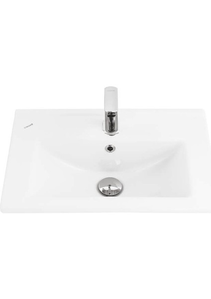 Su 36X55 cm Etajerli Lavabo