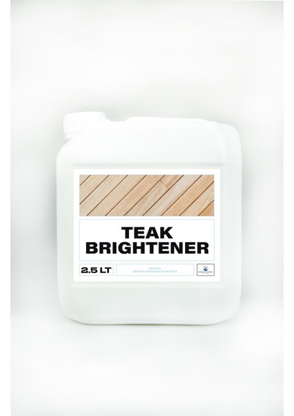 Professional Teak Brightener / Profesyonel Tik Renk Açıcı 2,5 Lt