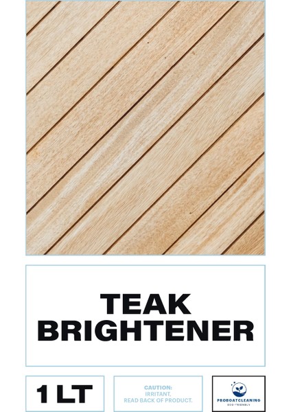 Professional Teak Brightener / Profesyonel Tik Renk Açıcı 1 Lt