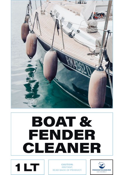 Professional Boat And Fender Cleaner / Profesyonel Bot ve Usturmaça Temizleyici 1 Lt