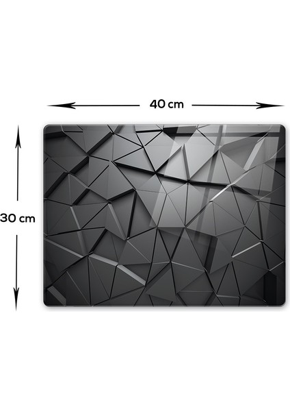 Cam Kesme Tahtası - Cam Kesme Tablası | Antrasit Kristal | 30cm x 40cm fırsatları