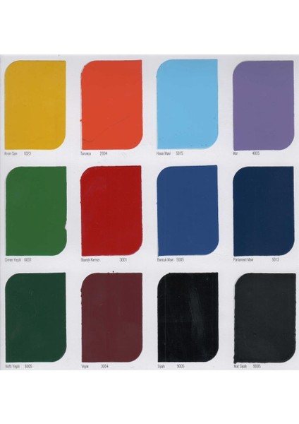 Enamel Sentetik Parlak Boya 0.75 kg modelleri