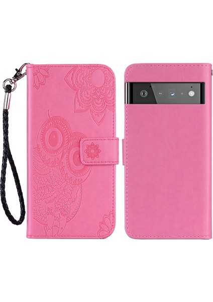 Google Pixel 6 Pro Için Telefon Kılıfı - Pembe (Yurt Dışından)
