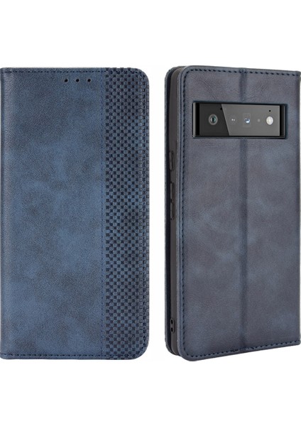 Google Pixel 6 Için Telefon Kılıfı - Mavi (Yurt Dışından)
