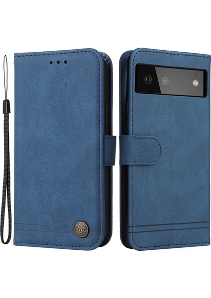 Google Pixel 6 Için Telefon Kılıfı - Mavi (Yurt Dışından)