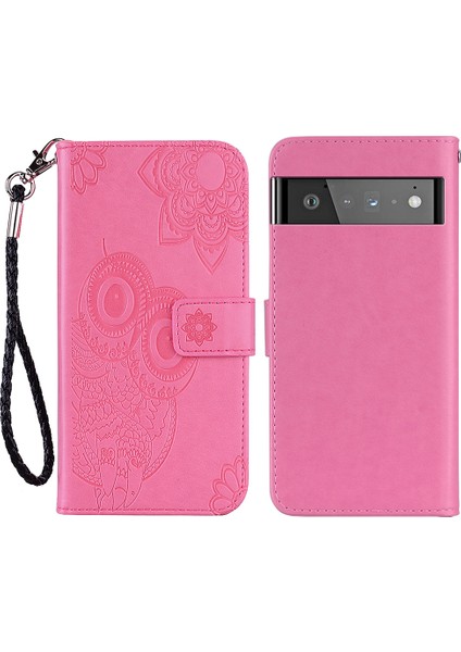 Google Pixel 6 Için Telefon Kılıfı - Pembe (Yurt Dışından)