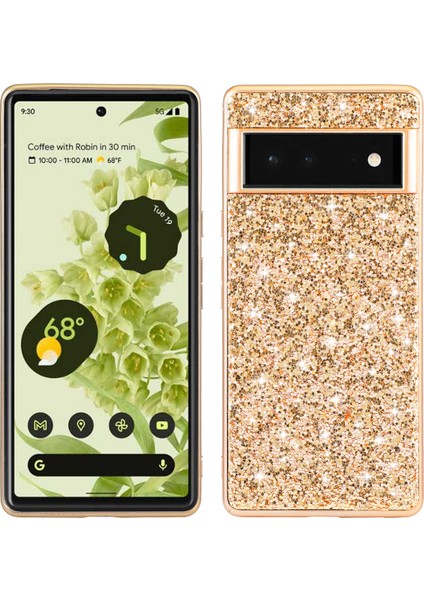 Google Pixel 6 Için Telefon Kılıfı - Altın (Yurt Dışından)