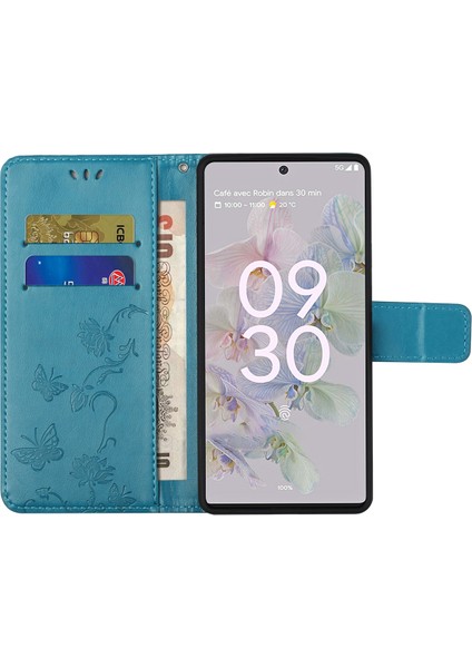 Google Pixel 6A Için Telefon Kılıfı - Mavi (Yurt Dışından) indirimleri