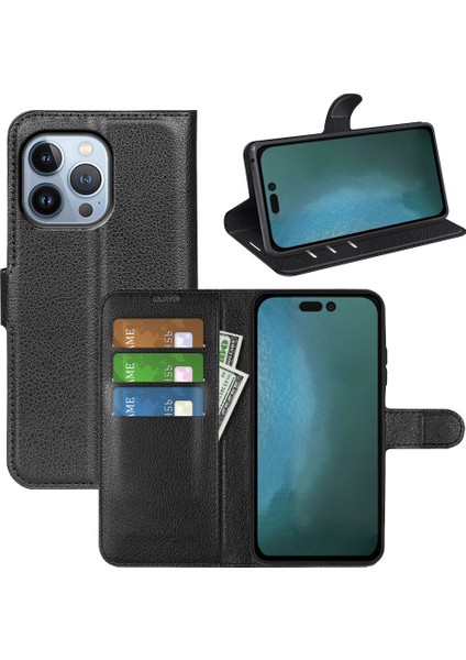 Apple iPhone 11 Pu Flip Cover Çok Yönlü Koruma Çok Fonksiyonlu Telefon Kılıfı (Yurt Dışından) fırsatları