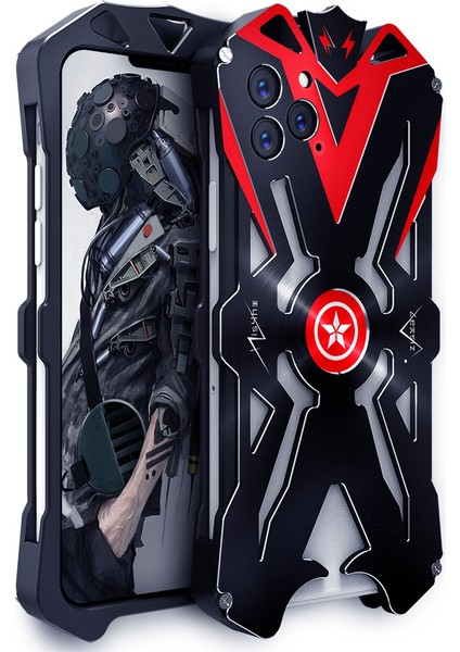 Apple iPhone 11 Rock Metal Mekanik Düşen Kılıf (Yurt Dışından)