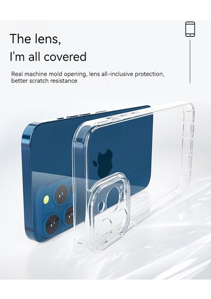 Apple iPhone 14 Her Şey Dahil Darbeye Dayanıklı Şeffaf Telefon Kılıfı (Yurt Dışından) fiyatları