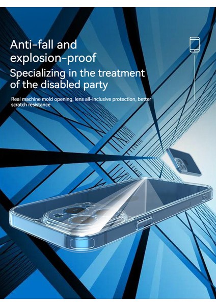 Apple iPhone 14 Her Şey Dahil Darbeye Dayanıklı Şeffaf Telefon Kılıfı (Yurt Dışından) modelleri