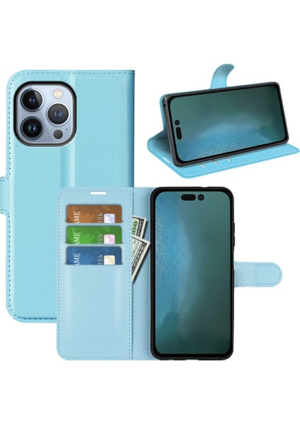 Apple iPhone 14 Pu Flip Cover Çok Yönlü Koruma Çok Fonksiyonlu Telefon Kılıfı (Yurt Dışından) fiyatları