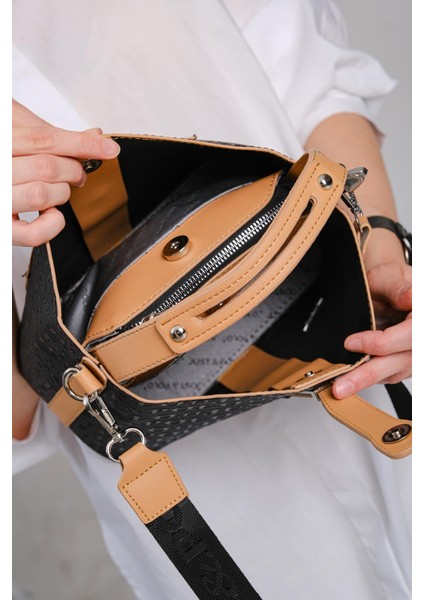 Baskı Desenli Özel Seri Çanta 4002-GD indirimleri