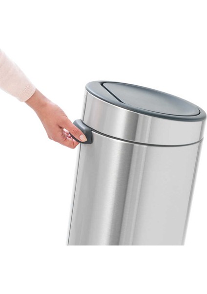 Evrekala Shop Brabantia Dokunmatik Çöp Kutusu 30L Matt Steel New Series Fıngerprınt modelleri