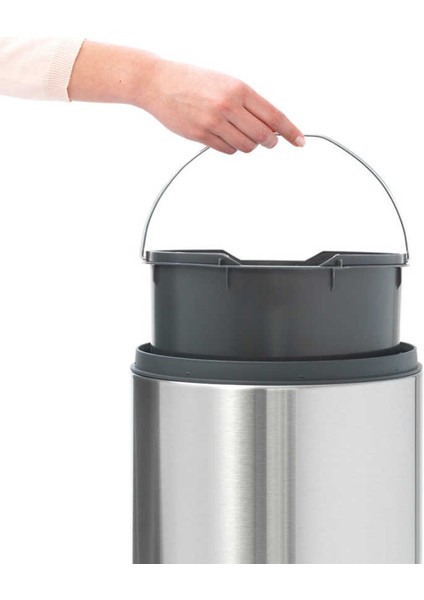 Evrekala Shop Brabantia Dokunmatik Çöp Kutusu 30L Matt Steel New Series Fıngerprınt fırsatları