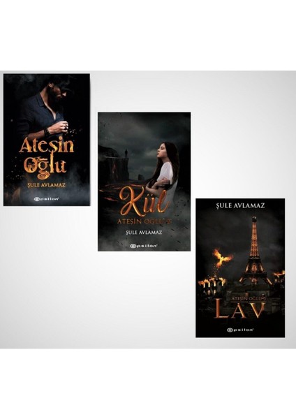 Ateşin Oğlu - Kül - Lav - 3 Kitap - Şule Avlamaz
