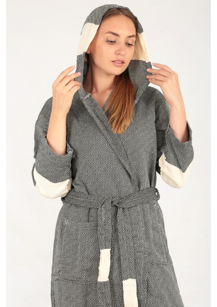 Celena Peştemal Bornoz Siyah fırsatları