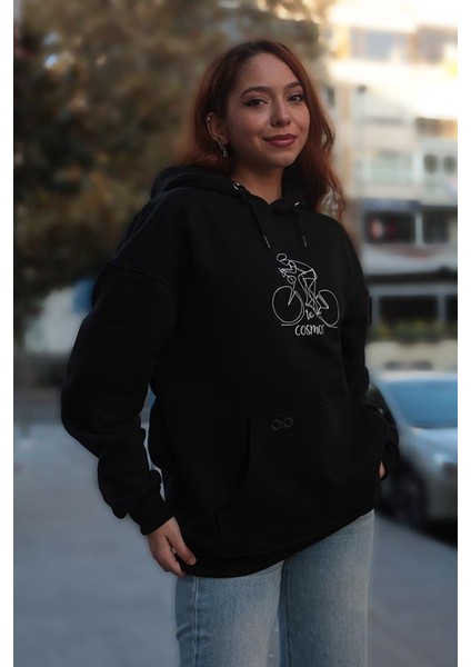 Bicycle Drive Hoodie ( Kapüşonlu Sweatshirt) Siyah fiyatları