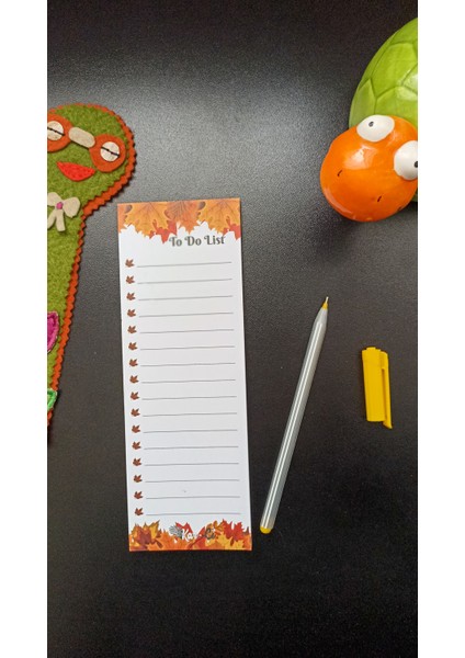 Çınar To Do List Dik Memopad