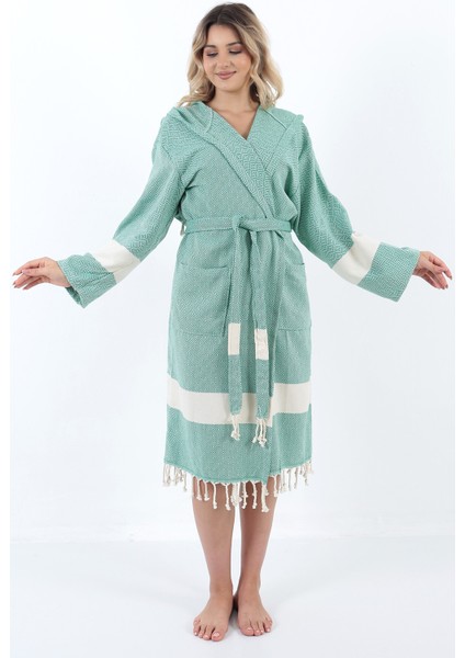 Celena Peştemal Bornoz Yeşil fiyatları