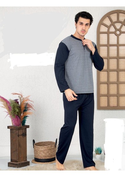 Pamuklu Penye Erkek Pijama