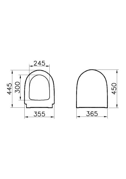 Sento 86-003-001 Klozet Kapağı, Duroplast, Beyaz fiyatları