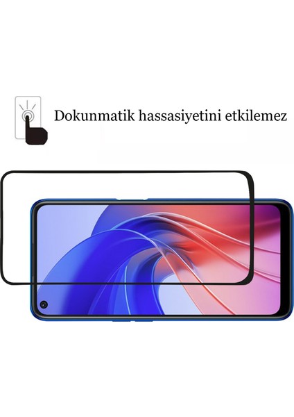 Oppo A55 Cam 5d Tam Kaplayan 9h Temperli Ekran Koruyucu fırsatları