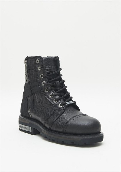 Carter Black Deri Erkek Bot