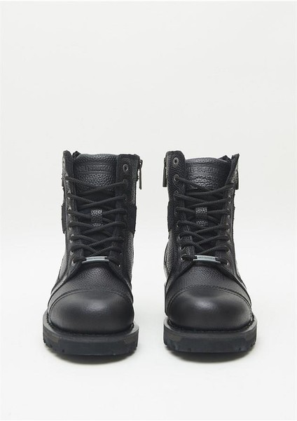 Carter Black Deri Erkek Bot