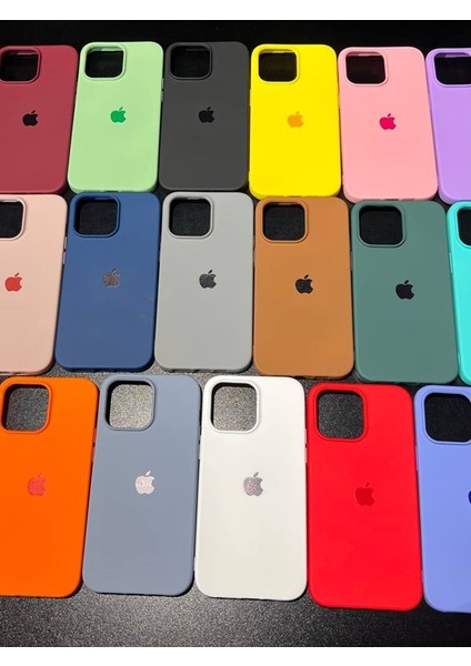 iPhone 14 Pro Uyumlu Kamera Korumasız Logolu Lansman Telefon Kılıfı