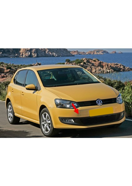 Vw Polo 2010-2014 Ön Tampon Çeki Çekme Demiri Kapağı 6R0807241A