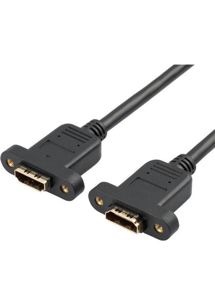 HDMI Panel Tipi Dişi - Dişi Ara Kablo - 20 cm