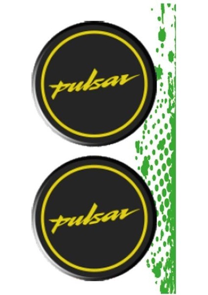 Pulsar 4 Koruma Takozu İkili Damla Sticker