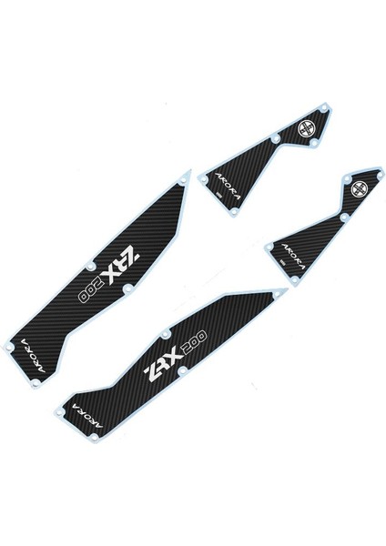 Arora Zrx 200 2021 - 2023 Uyumlu Basamak Beyaz