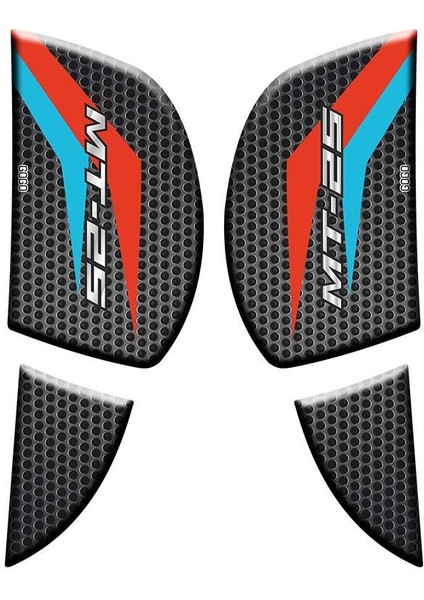 Yamaha Mt25 2020 - 2024 Uyumlu Yan Pad 010