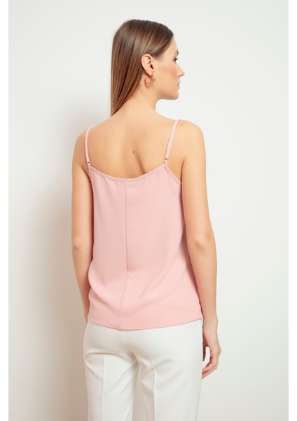 Erkek Pudra Zincirli Askılı Bluz indirimleri