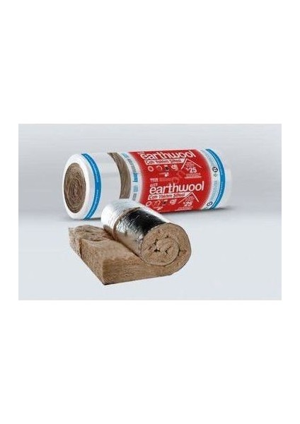 Folyolu Knauf Earthwool Camyünü Şilte 10cm 9,6m2