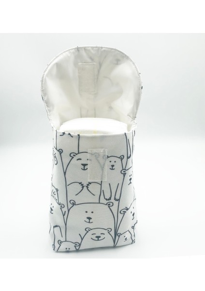 Soft and Baby Ayıcık Bez Çantası (Dijital Baskı Kalın Kumaş) modelleri