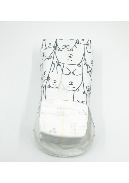 Soft and Baby Ayıcık Bez Çantası (Dijital Baskı Kalın Kumaş) fırsatları