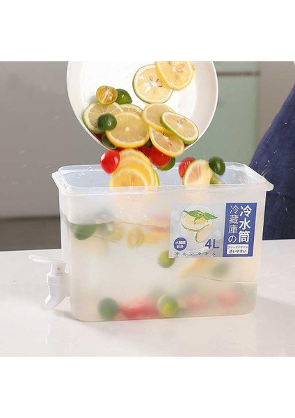 Sıcak ve Soğuk Limonata Için 4l Dispenser (Yurt Dışından)